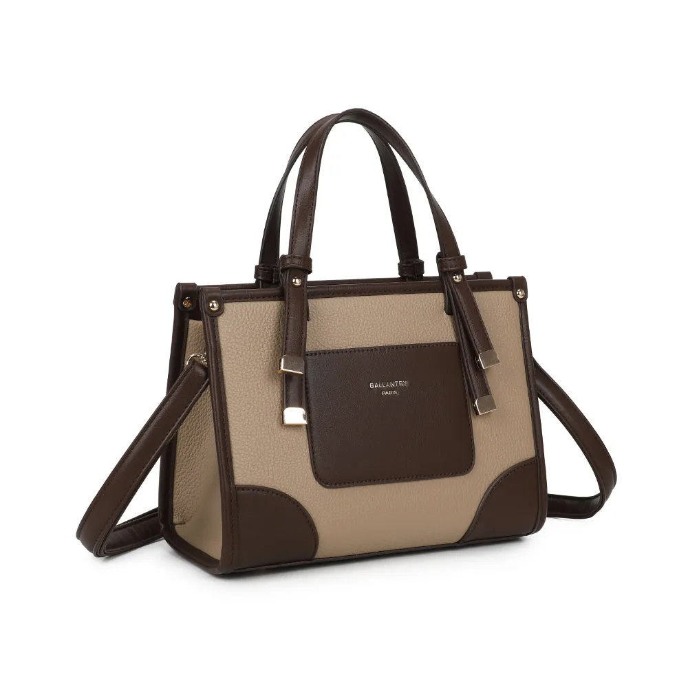 Gallantry Paris Soranio sac à main taupe grainé
