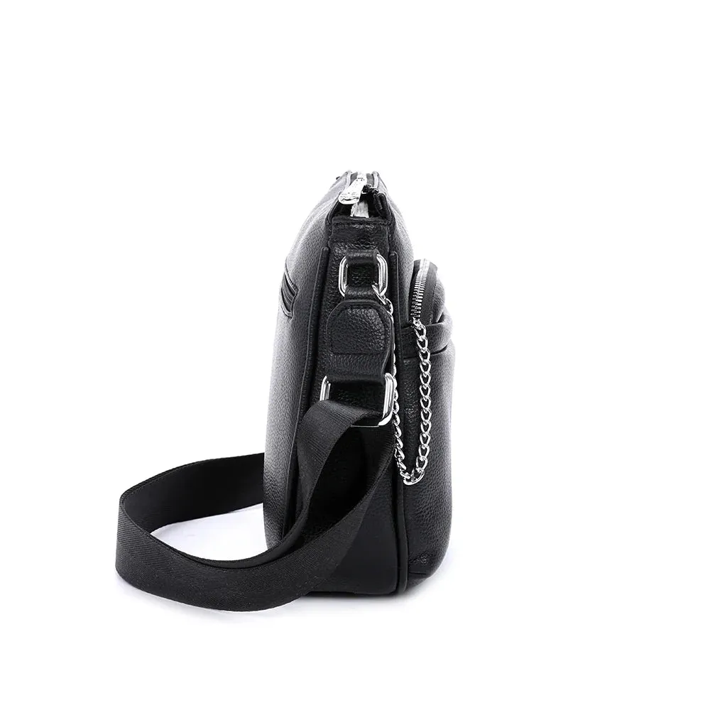 Gallantry Paris Alex sac bandoulière noir zippé