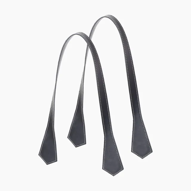 O bag anse longue pointe noire effet nappa