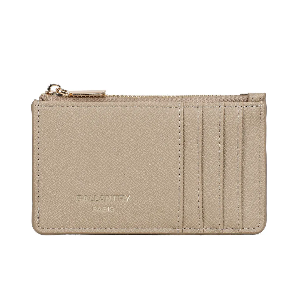 Gallantry Paris Cognac Élégance porte-cartes noir compact