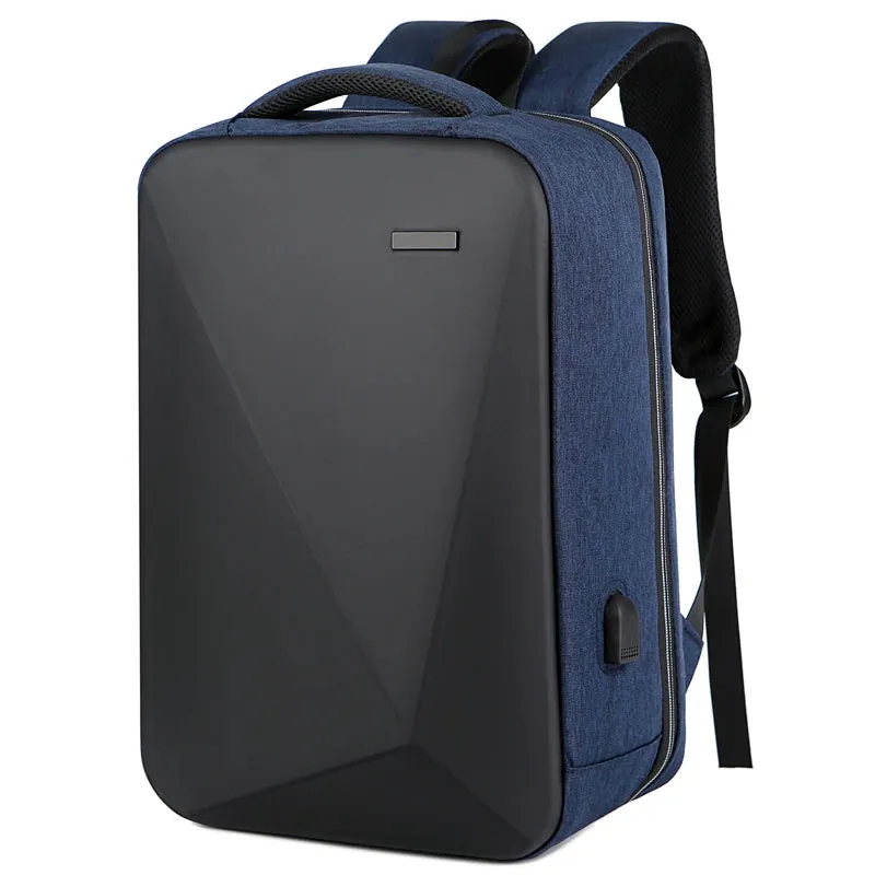 Mon Sacoche Imperméable sac à dos homme gris USB