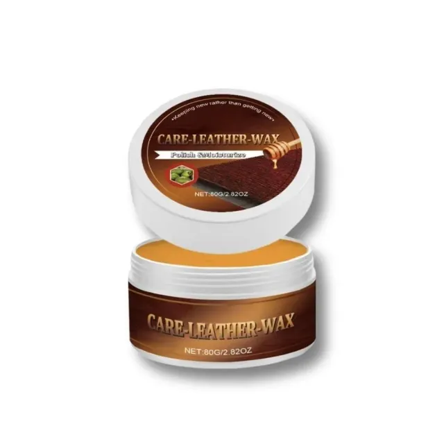 Maison Sacoches Nettoyant Cuir 80g cire nourrissante
