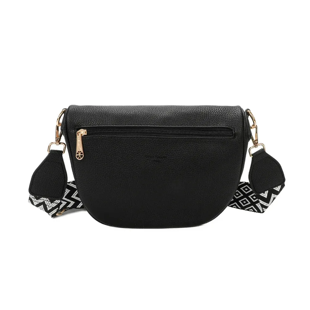 Gallantry Paris Essentiel sac banane noir bandoulière