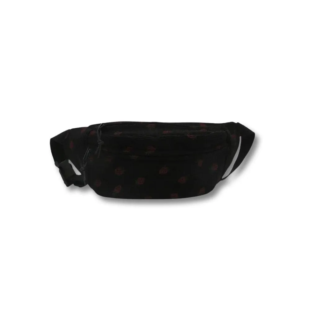 Maison Sacoches Elva sac banane velours noir