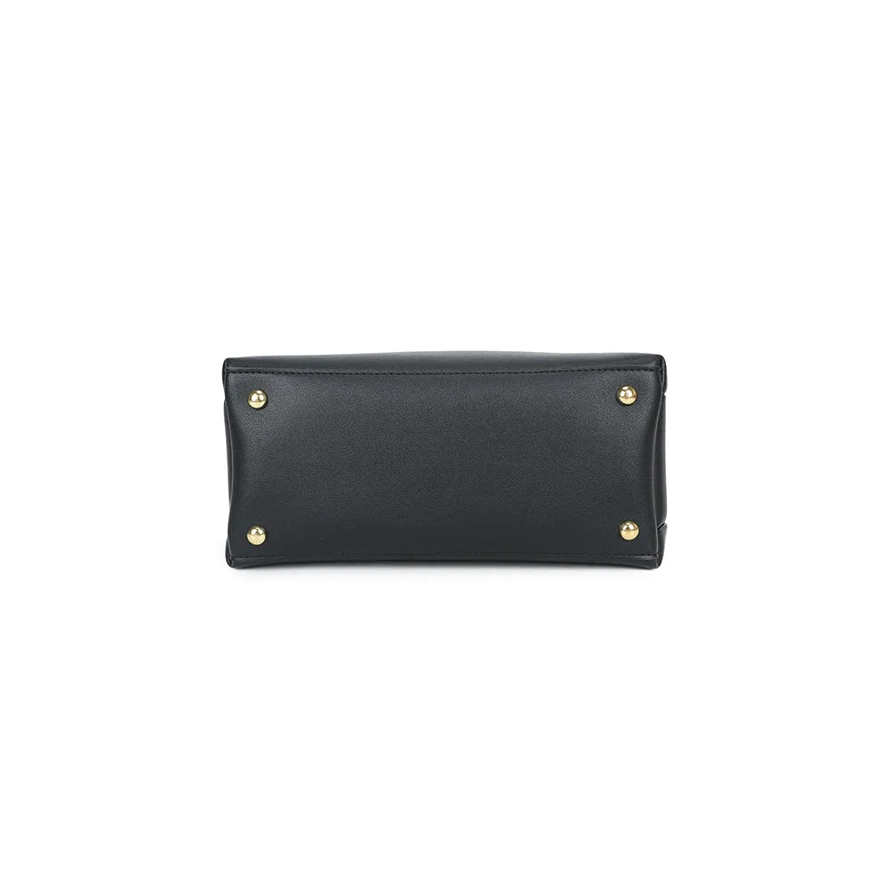 Gallantry Paris La Astoria sac à main bandoulière noir vegan
