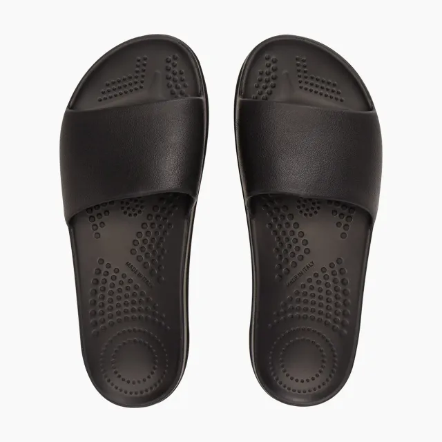 O bag Slippers claquettes femme EVA noir