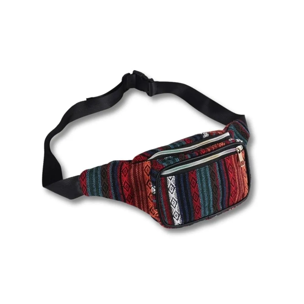Maison Sacoches Romy banane femme rouge coton