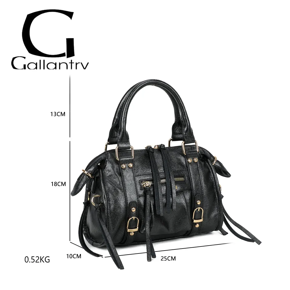 Gallantry Skyla Prestige petit sac à main noir brillant