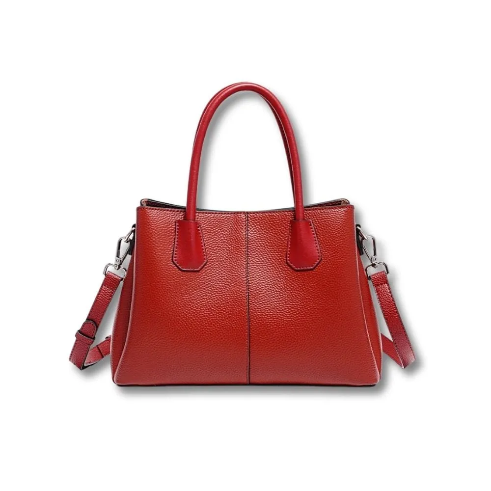 Maison Sacoches Ninon fourre-tout cuir noir 28,5 cm
