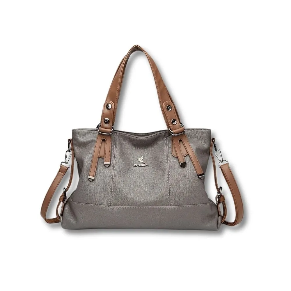 Maison Sacoches Bianca sac cuir noir grand