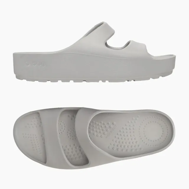 O bag O Shoes High sandales gris clair