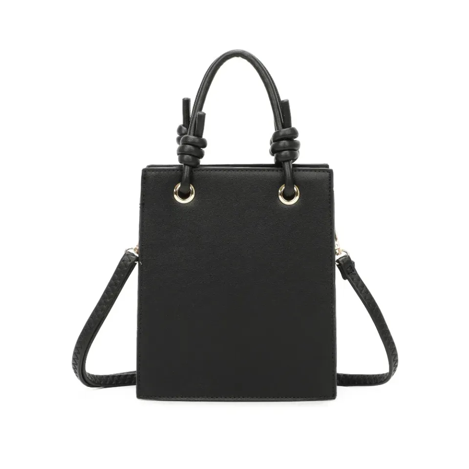 Gallantry Paris Le Carré petit sac blanc anses nouées