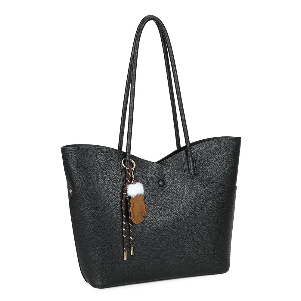 Gallantry Paris Le Hudson sac cabas coffee grainé