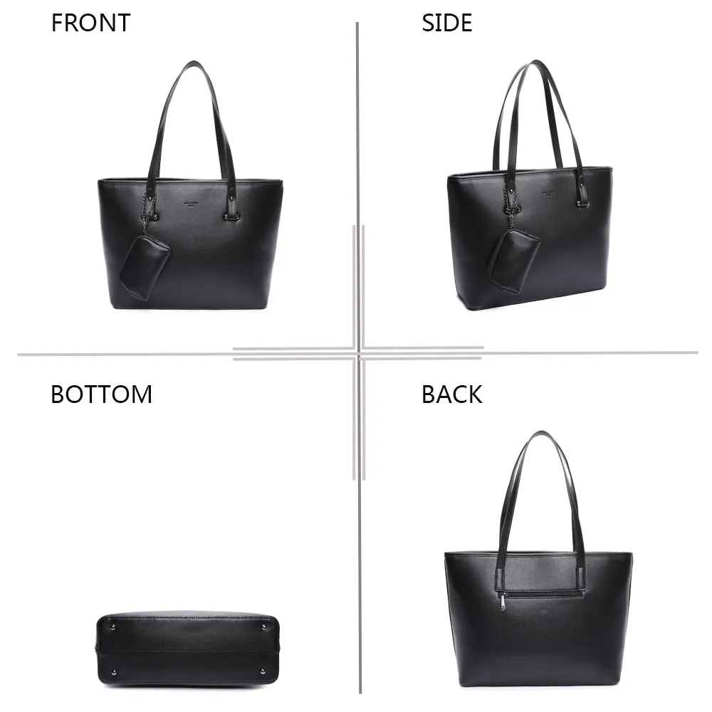 Gallantry La Raffiné cabas Coffee pochette grainé