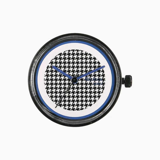 O bag O Clock Great mécanisme montre bluette rose