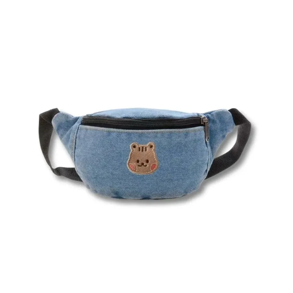 Maison Sacoches Bluey banane enfant jean réglable