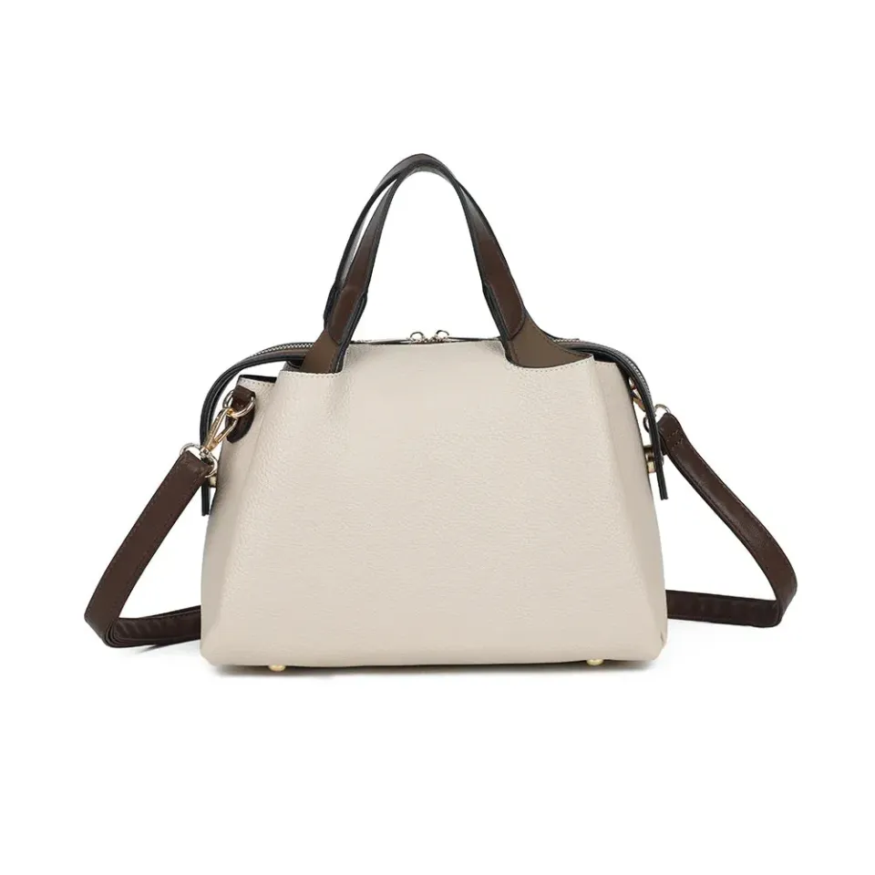 Gallantry La Montaigne sac à main coffee grainé