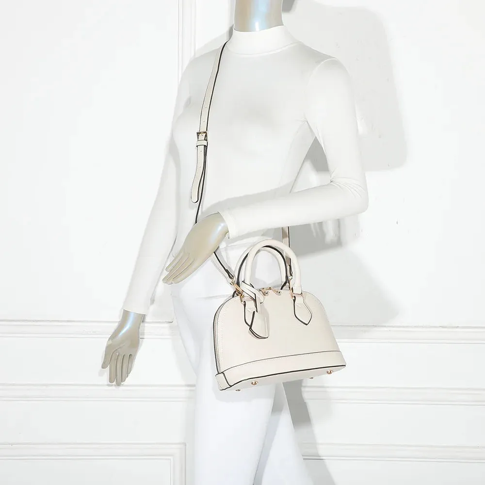 Gallantry Paris L'Éclat Mini sac à main Noir bombé