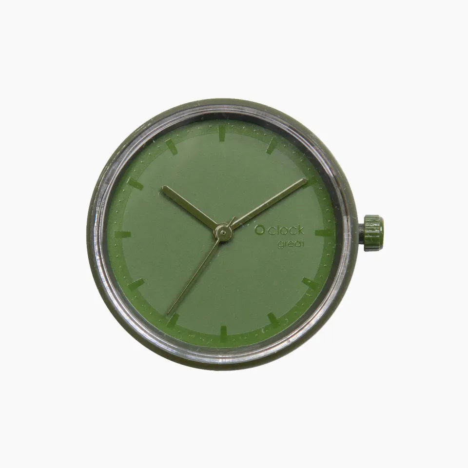 O clock great mécanisme olive émail