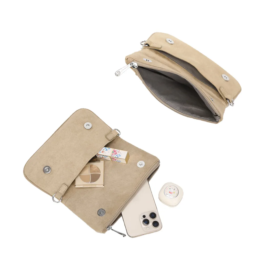 Gallantry Noctéa pochette chaîne double zip