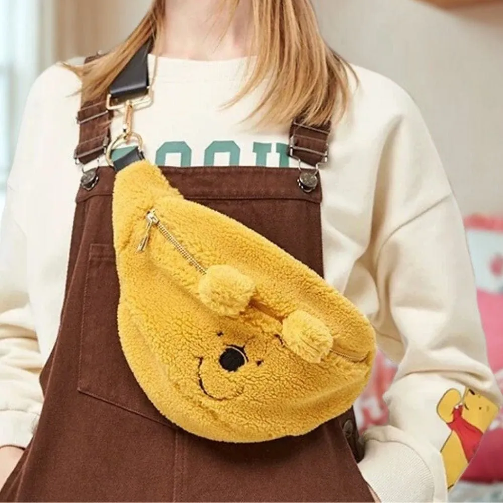 Maison Sacoches Teddy banane enfant ourson orange