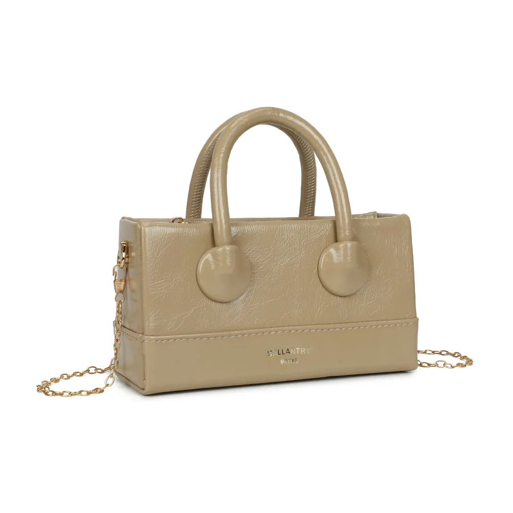 Gallantry Paris Mona mini sac chaîne dorée zippé