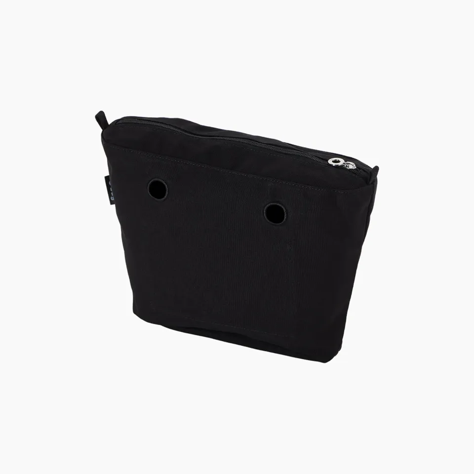 O bag Mini sac intérieur toile canvas noir