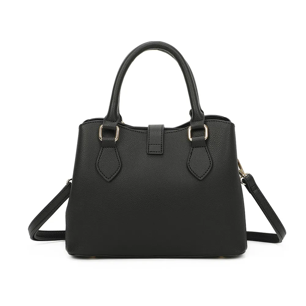 Gallantry Vérita sac à main Noir grainé