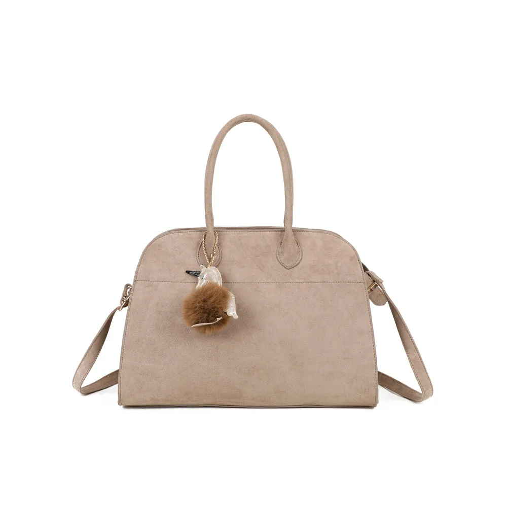 Gallantry Vera Velours sac à main marron velours
