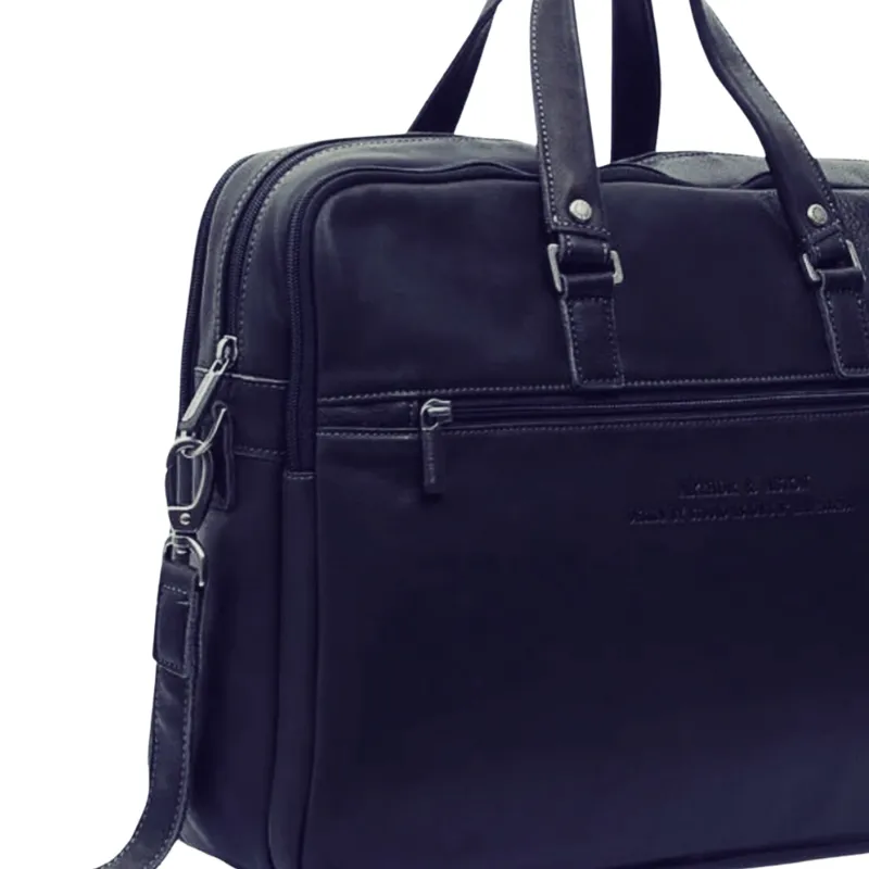 Hexagone Cuir Arthur sacoche cuir homme