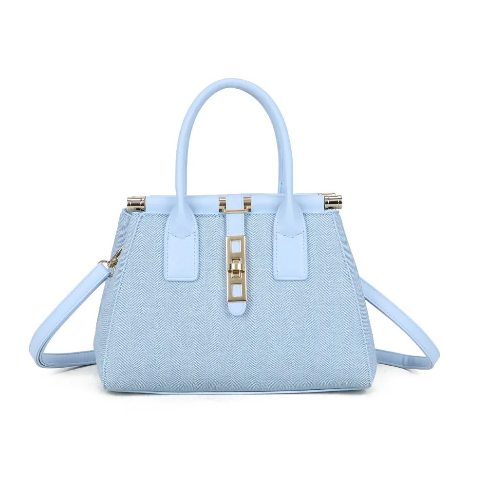 Gallantry Paris Loria Signature sac à main noir fermoir