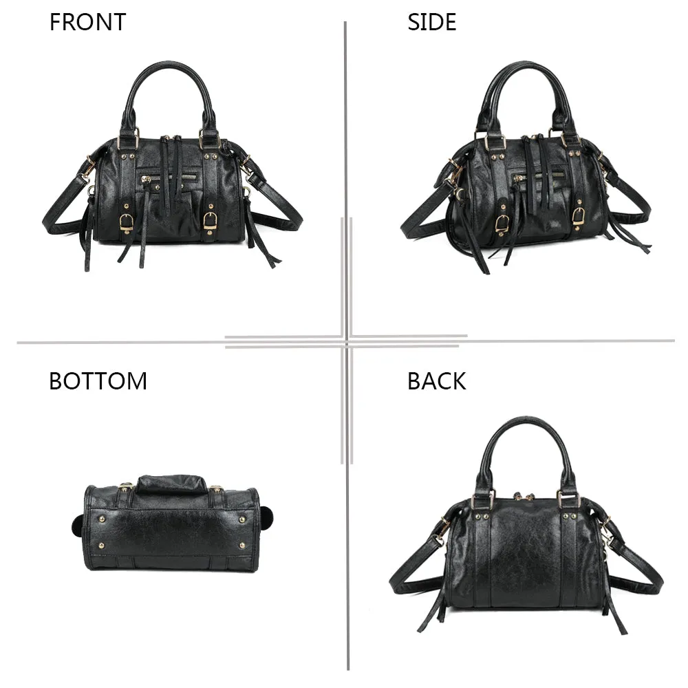 Gallantry Skyla Prestige petit sac à main noir brillant