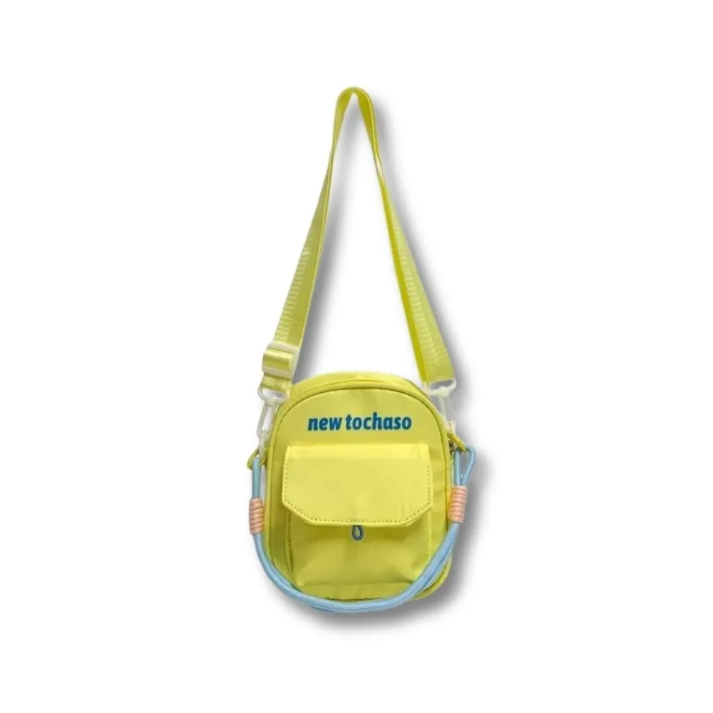 Maison Sacoches Zipi sac bandoulière enfant rouge Oxford