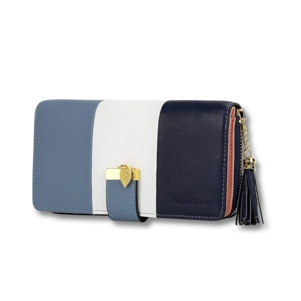 Maison Sacoches Iselle porte-monnaie femme cuir grande capacité
