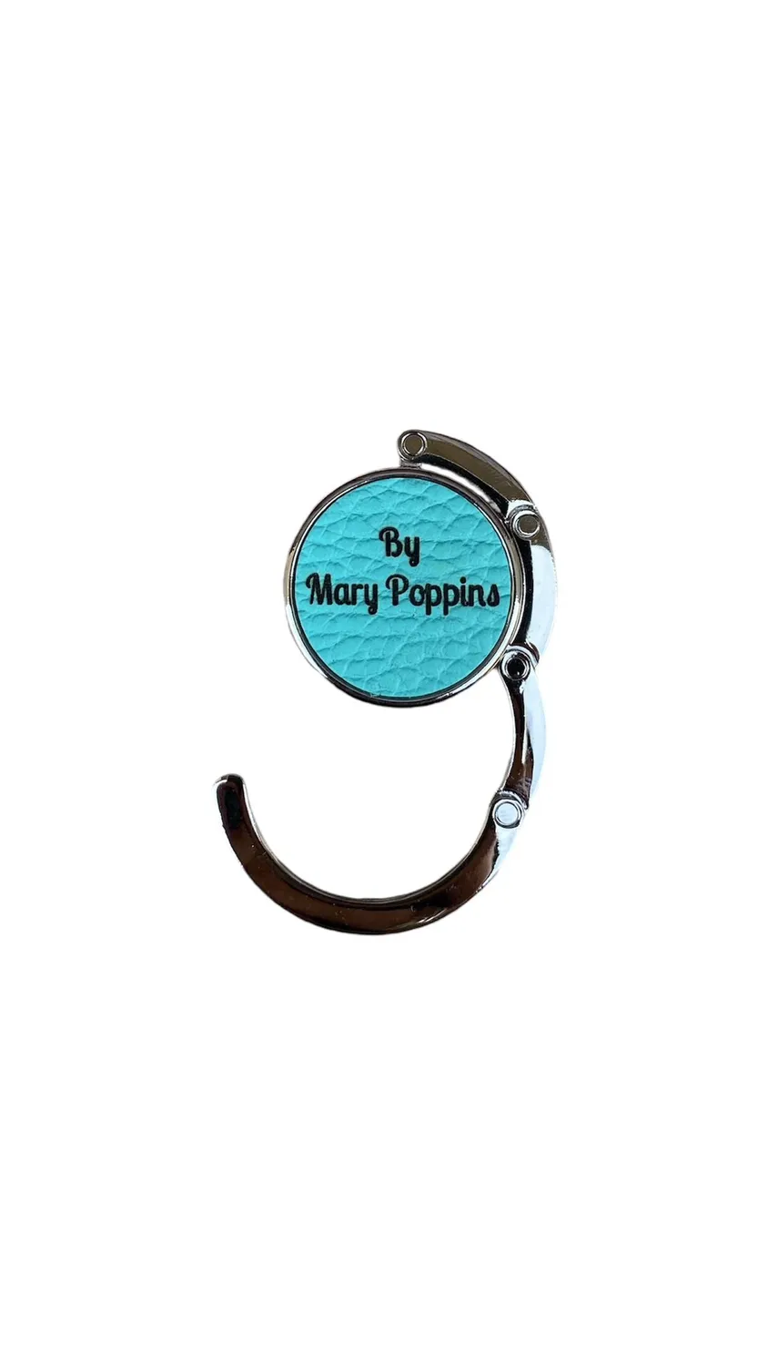 Hexagone Cuir By Mary Poppins accroche-sac cuir Cognac aimanté