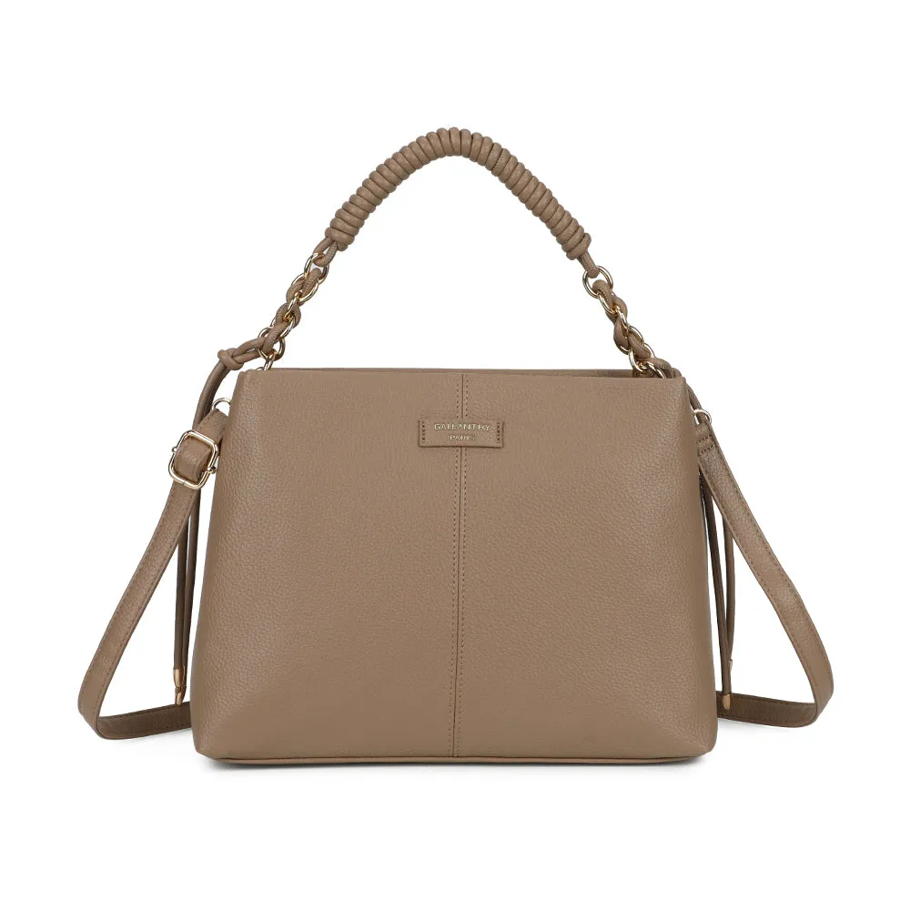 Gallantry Paris Amélie sac à main bordeaux chaîne dorée