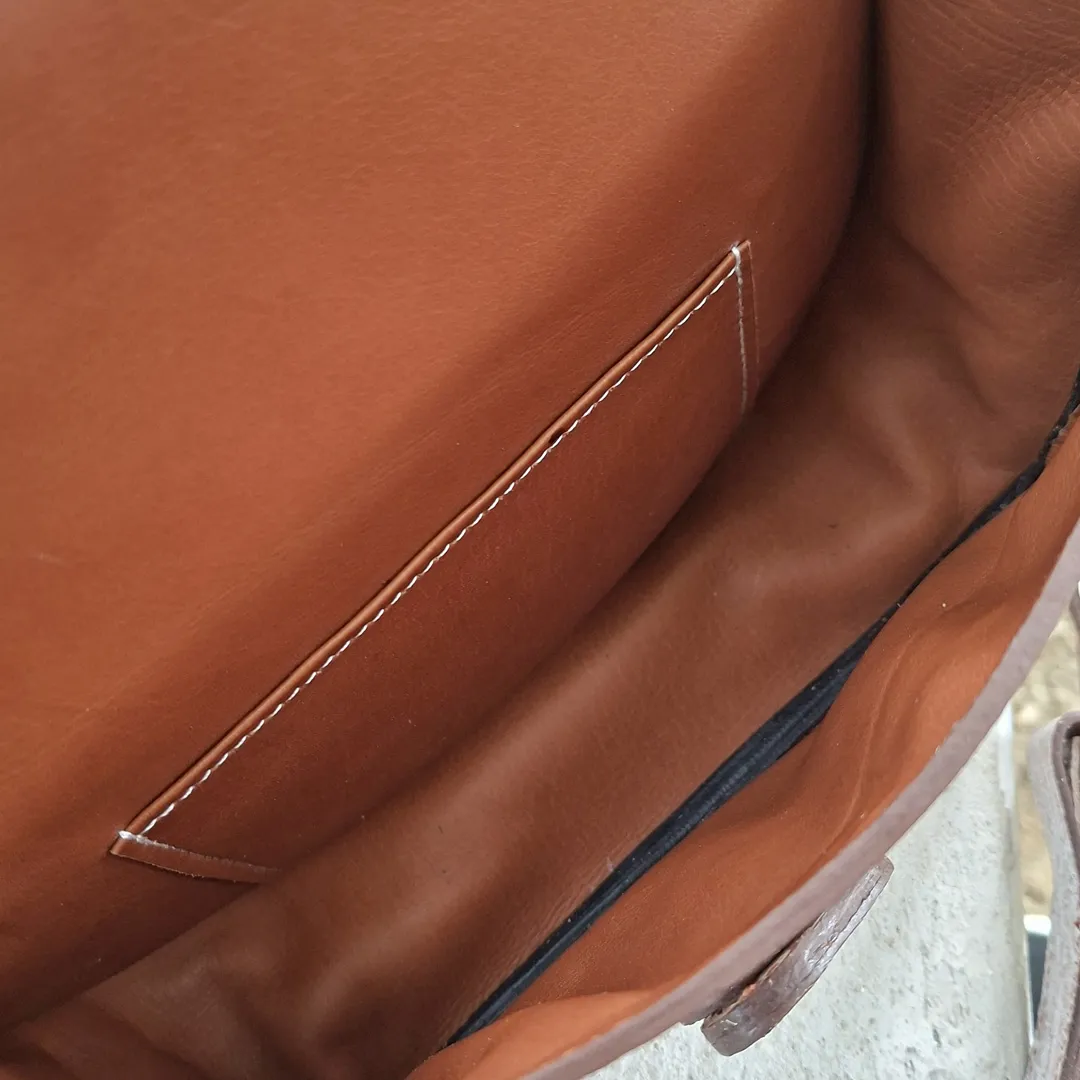 Atelier Anne R Opale sac cuir blanc argenté métallisé