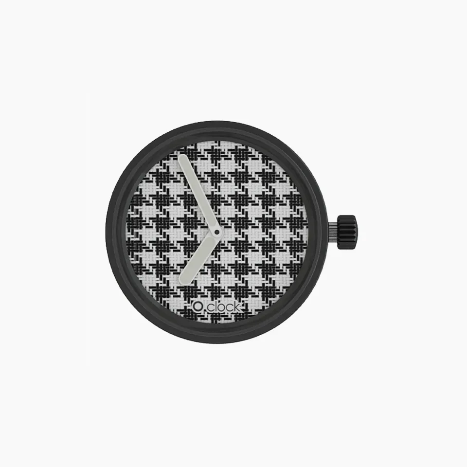 O bag O Clock Fabrics mécanisme pied-de-poule