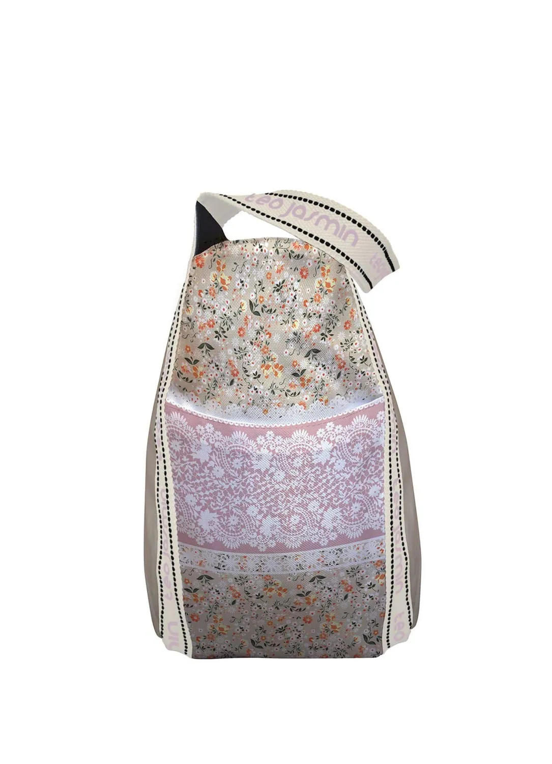 Téo Jasmin Jasmine Boho grand cabas sable