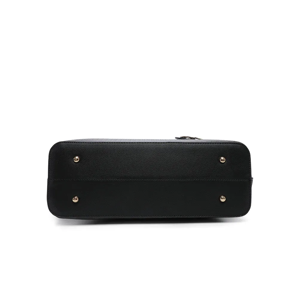 Gallantry Paris Marély sac cabas taupe/noir zippé