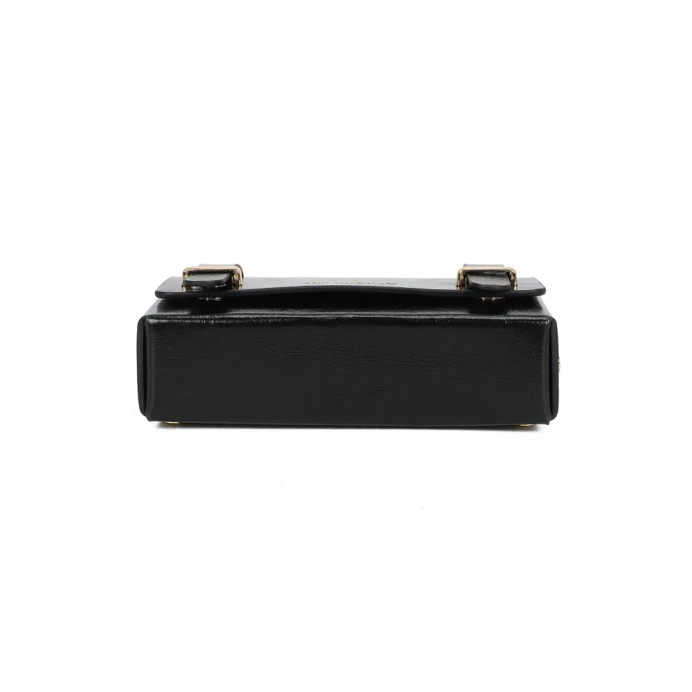 Gallantry Boxy mini sac Vert Foncé chaîne