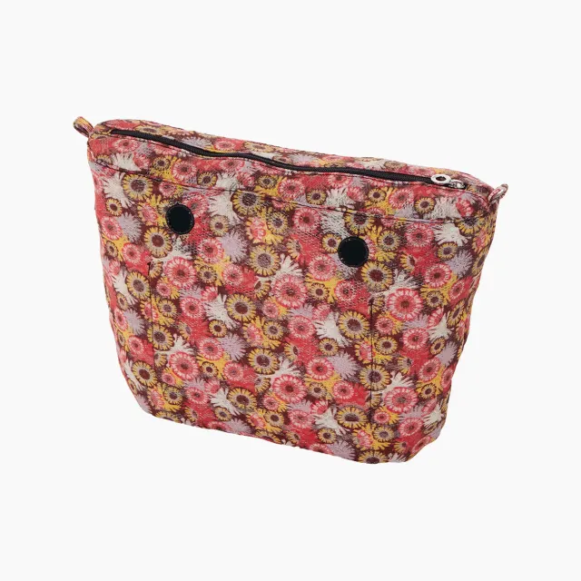 O bag sac intérieur zippé Lace Bloom noir