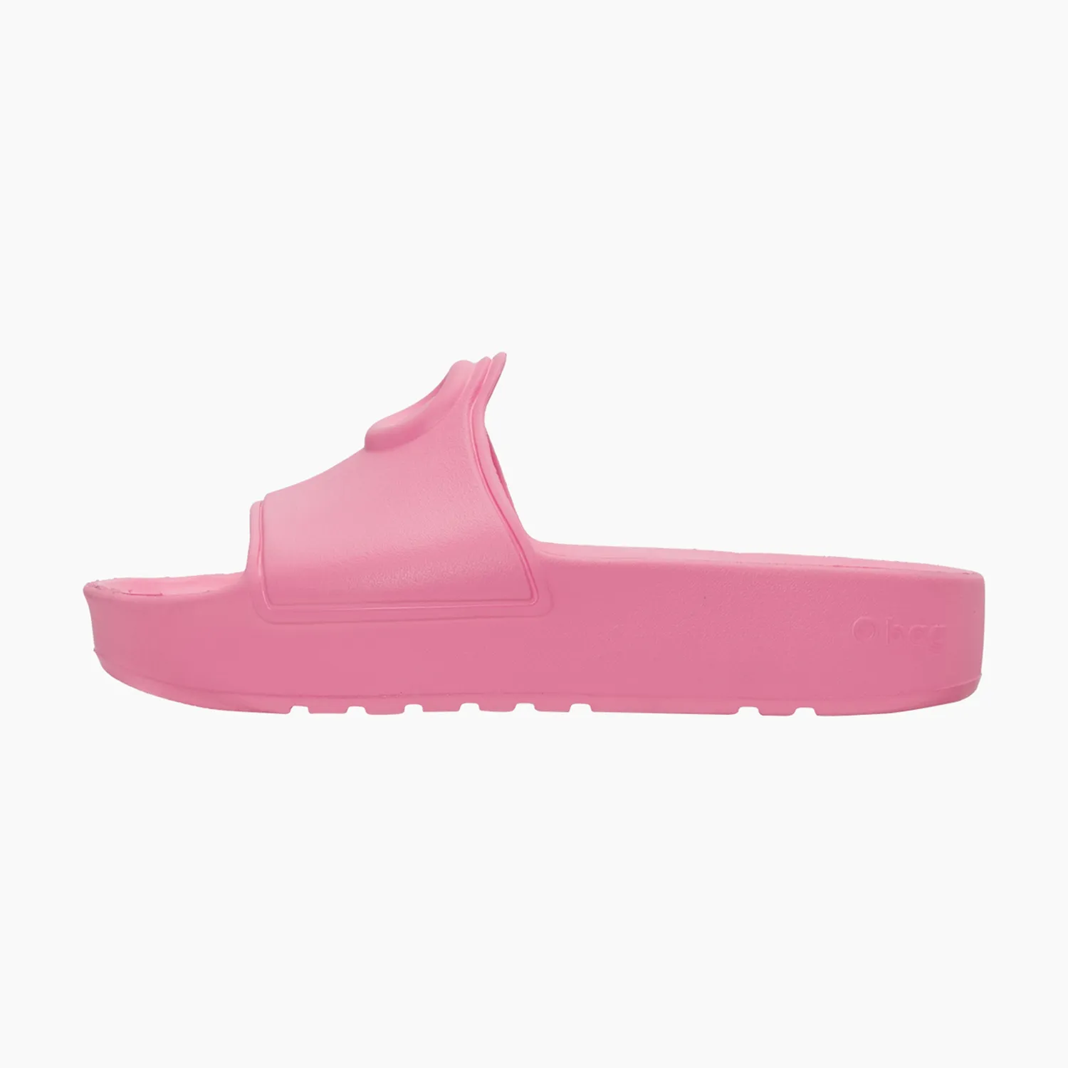 O bag O slippers claquettes rose semelle souple