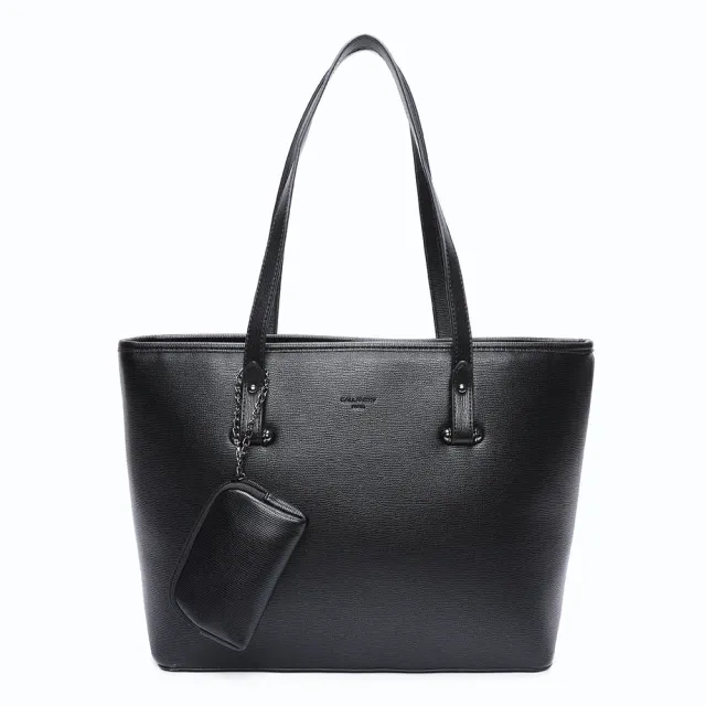 Gallantry La Raffiné cabas Coffee pochette grainé