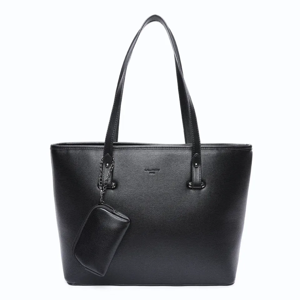 Gallantry La Raffiné cabas Coffee pochette grainé