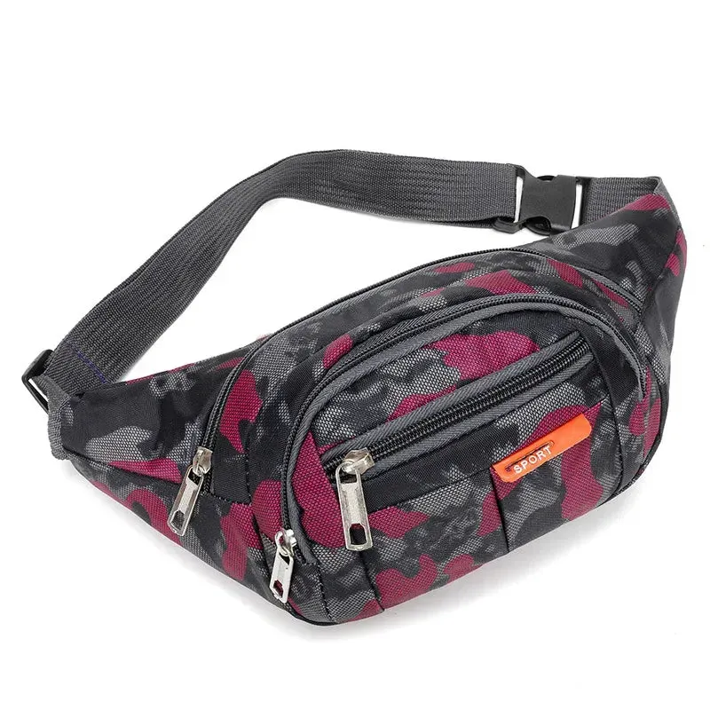 Mon Sacoche CamSolomon sac banane rose décontracté