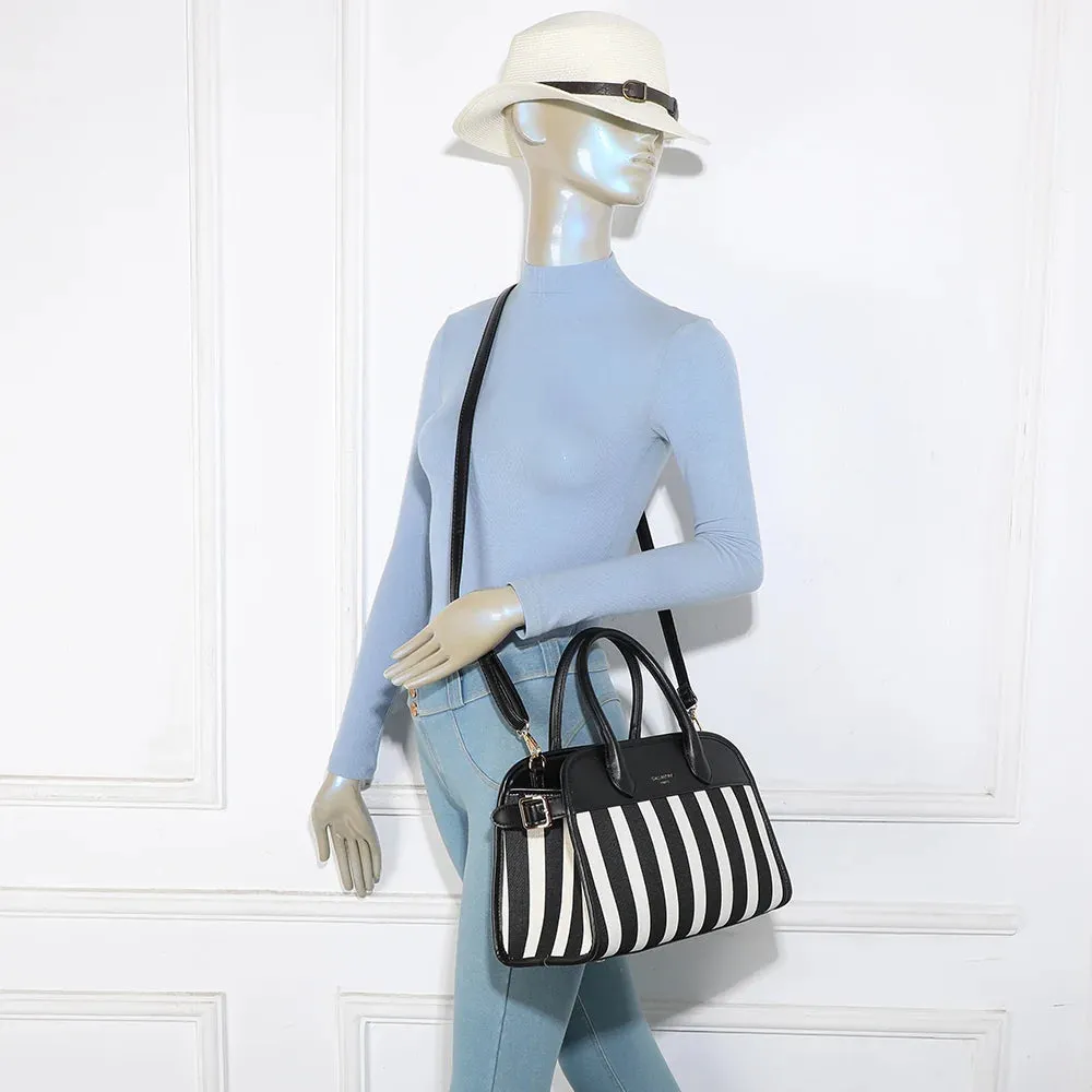Gallantry Paris Ocea sac à main Khaki rayé