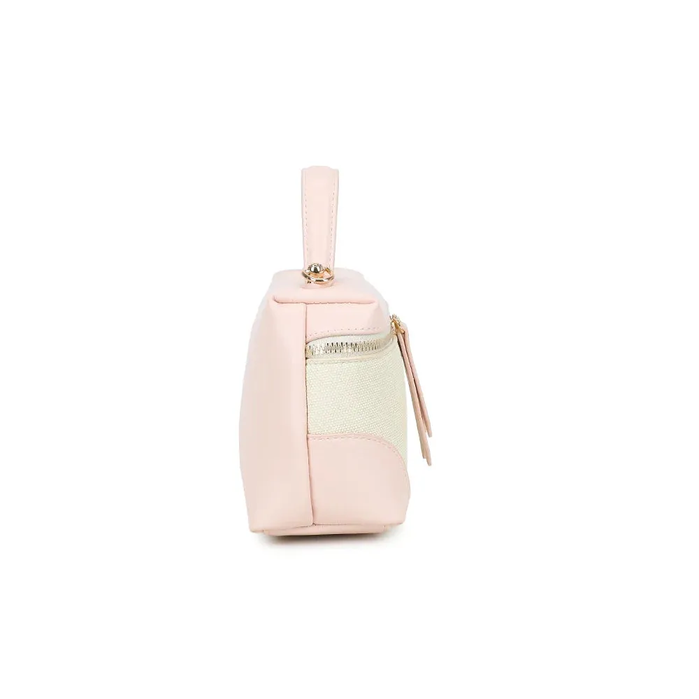 Gallantry Paris Moka sac à main beige/rose vegan