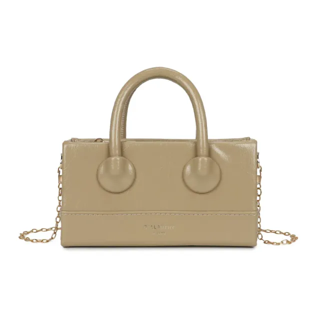 Gallantry Paris Mona mini sac chaîne dorée zippé