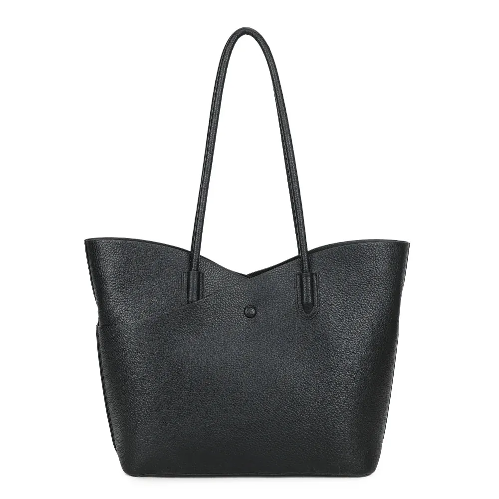 Gallantry Paris Le Hudson sac cabas coffee grainé